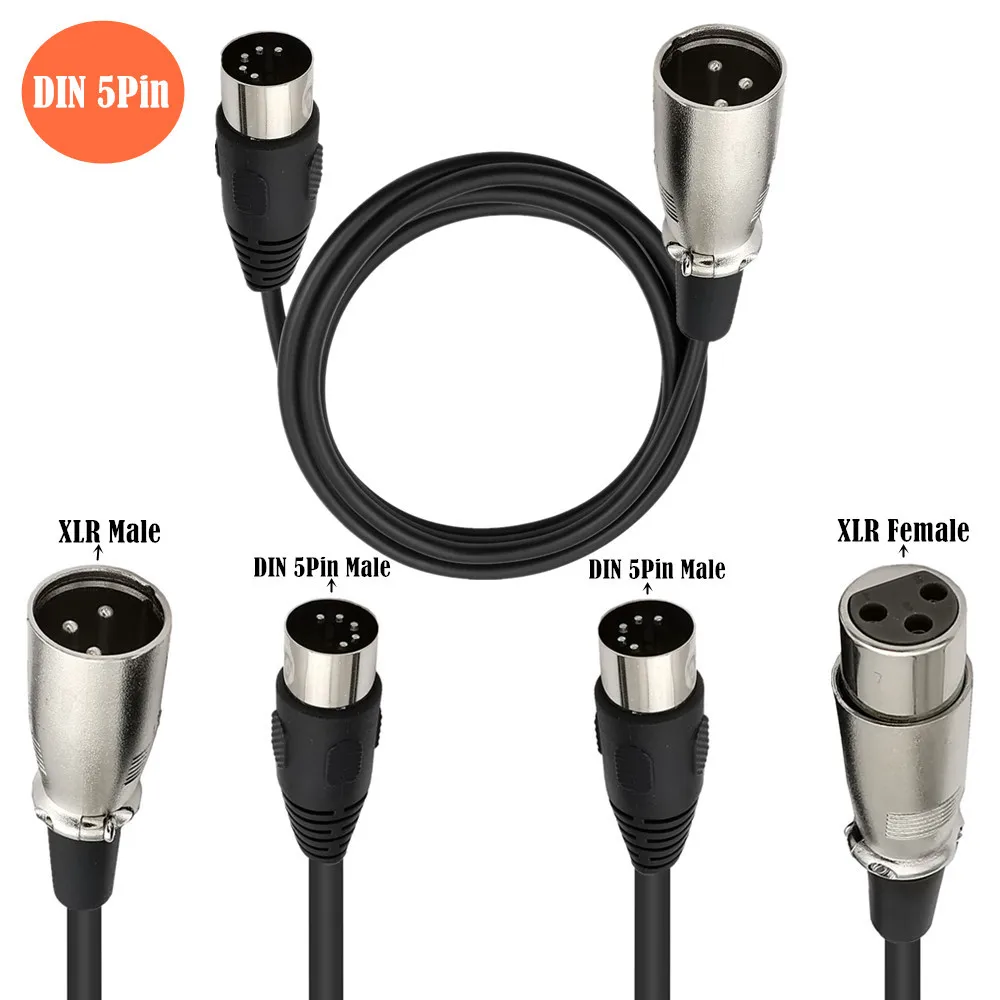 Musical Instrument Videos - MIDI To XLR Adapter Cable DIN