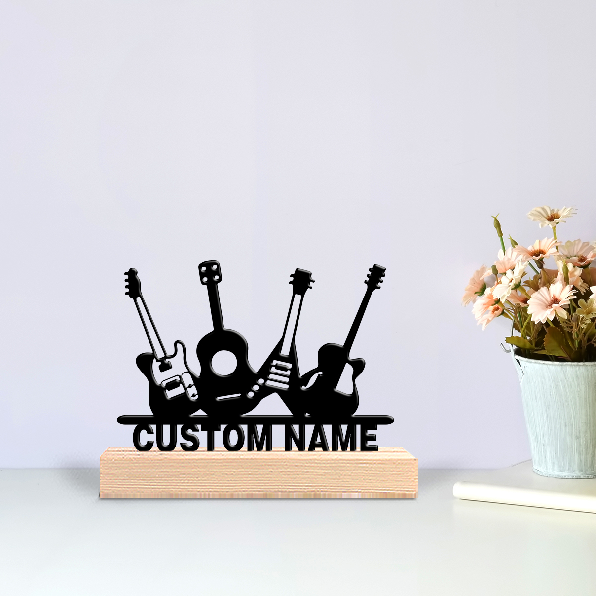 Musical Instrument And Name - 1pc Creative Musical instrument Customized Name