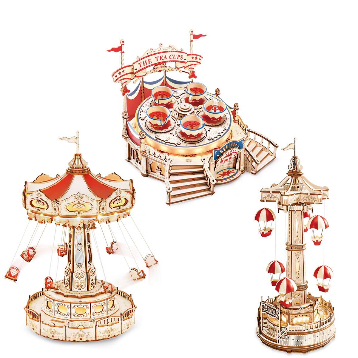 Musical Instrument Park - Robotime ROKR Magic Amusement Park Wooden