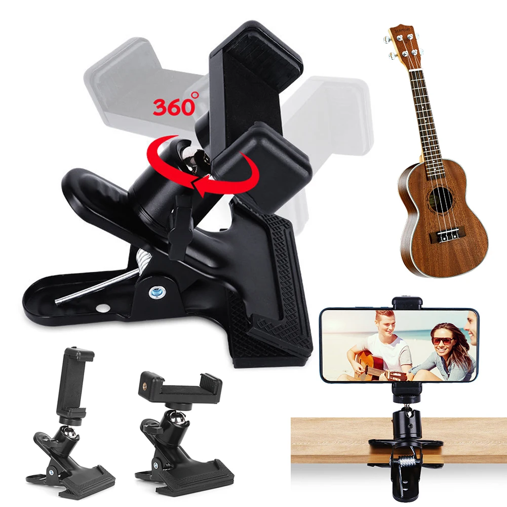 360° Rotation Guitar Phone Hol - Musical Instrument Videos のレビューと価格