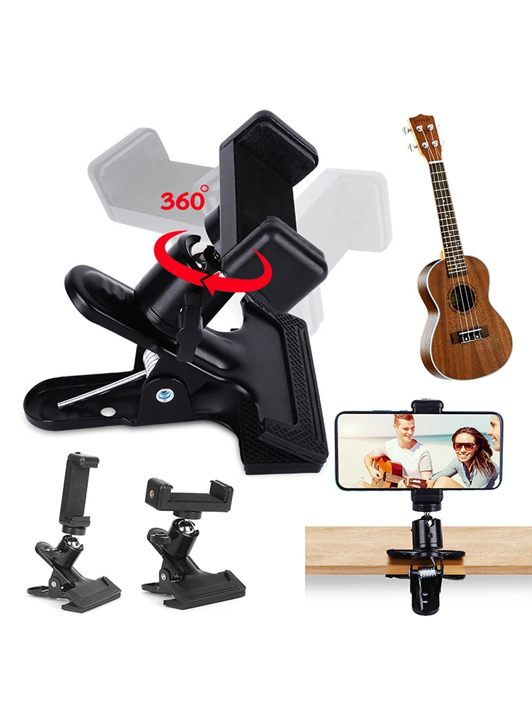 360° Rotation Guitar Phone Hol - Musical Instrument Videos のレビューと価格