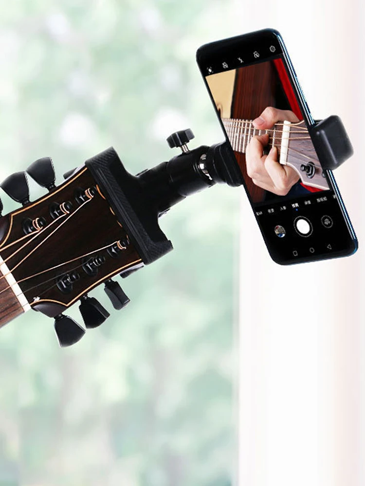 360° Rotation Guitar Phone Hol - Musical Instrument Videos のレビューと価格