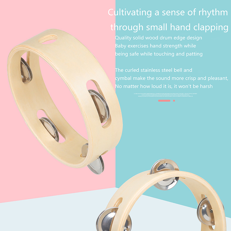 6 Inch Handbell Tambourine Met - Musical Instruments Game のレビューと価格