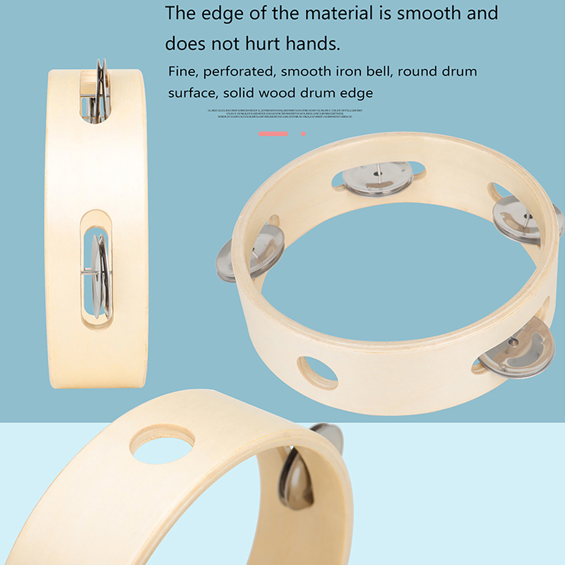 6 Inch Handbell Tambourine Met - Musical Instruments Game のレビューと価格