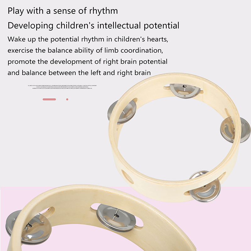 6 Inch Handbell Tambourine Met - Musical Instruments Game のレビューと価格