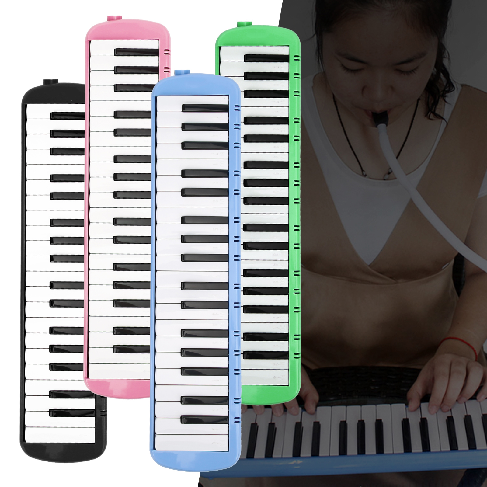 37 Keys Melodica ABS Keyboard  - Melodica Keyboard Wind のレビューと価格