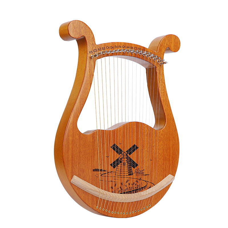 Moon Lyre Harp 19 Strings Beau - Musical Instrument Easy To Learn For Adults のレビューと価格