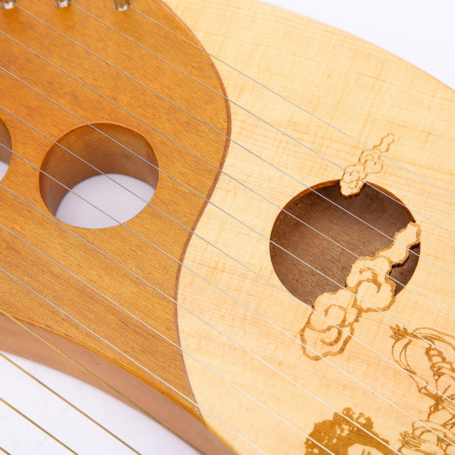 Moon Lyre Harp 19 Strings Beau - Musical Instrument Easy To Learn For Adults のレビューと価格