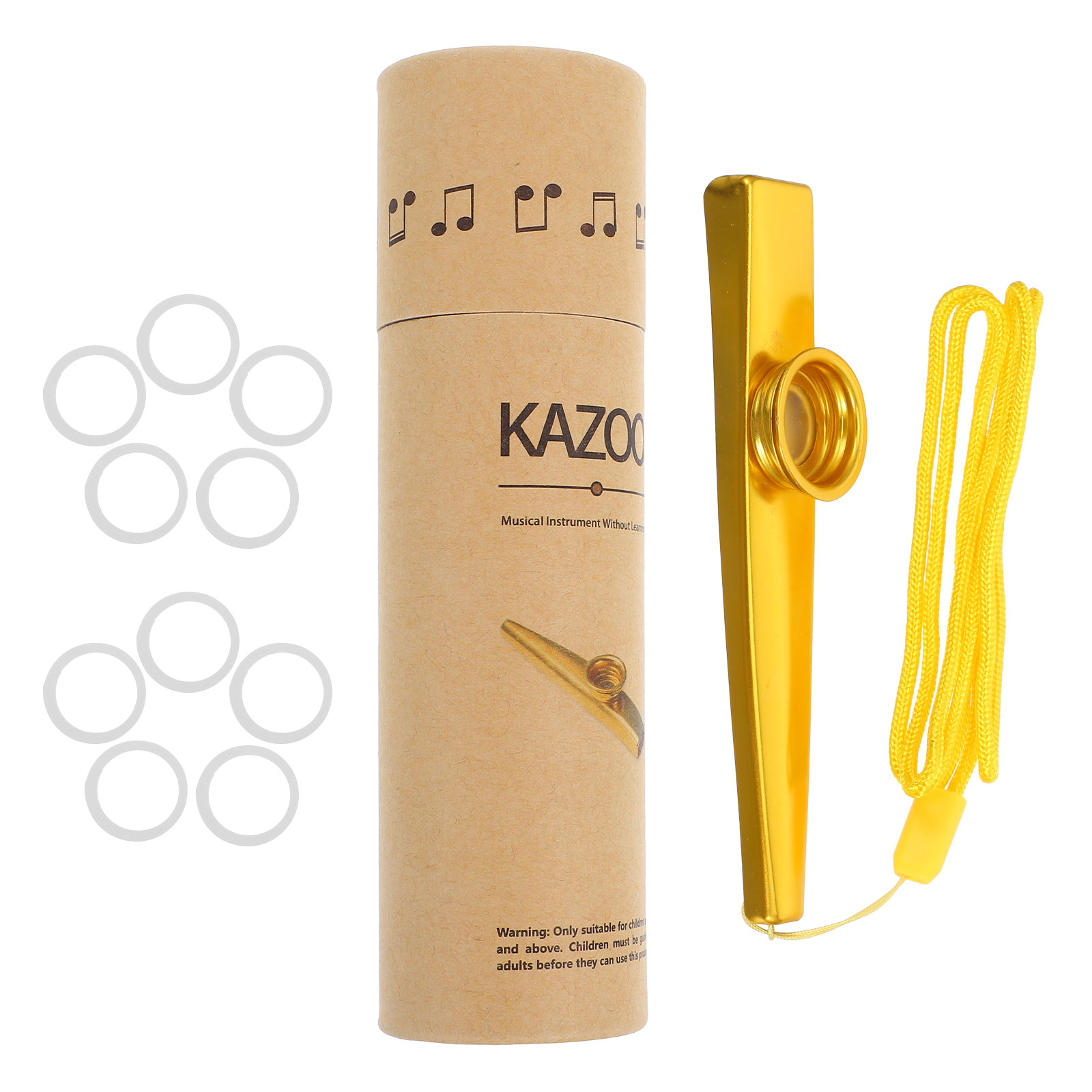 1Set Metal Kazoo Set for Adult - Musical Instrument Easy To Learn For Adults のレビューと価格