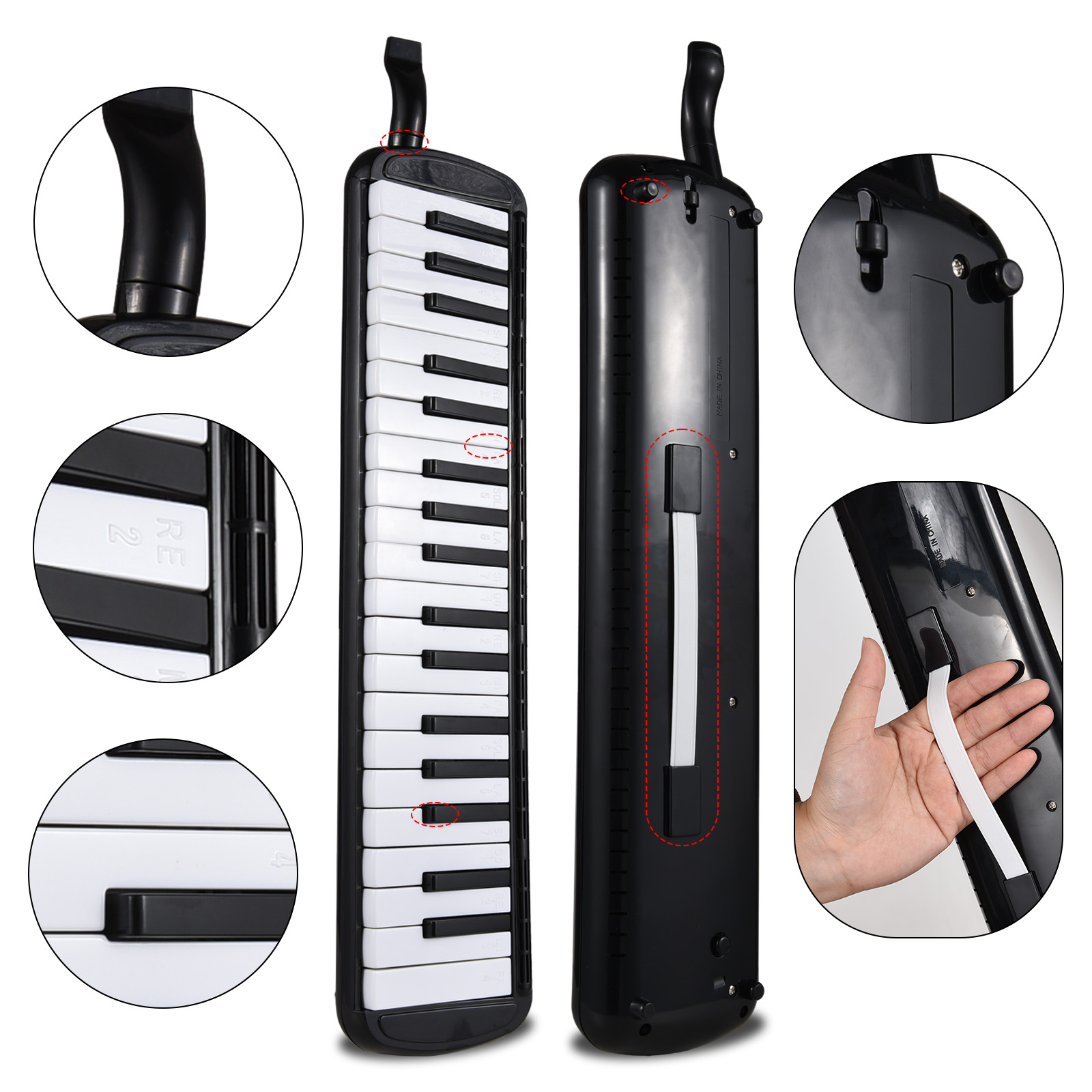 37 Keys Melodica Instrument Me - Melodica Keyboard Wind のレビューと価格