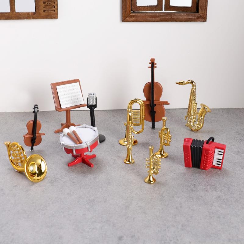 1 Set Home Decor Toy 1:12 Doll - Musical Instruments Game のレビューと価格