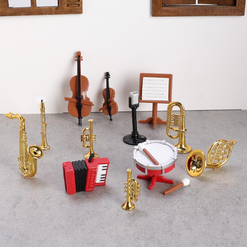 1 Set Home Decor Toy 1:12 Doll - Musical Instruments Game のレビューと価格