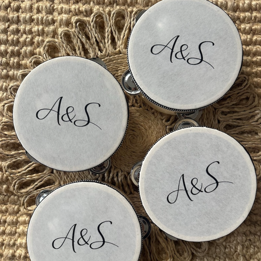 2/5/10pcs Wedding Tambourine C - Musical Instrument And Name のレビューと価格