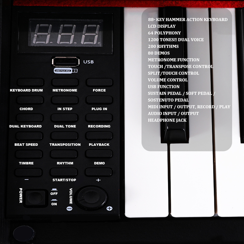 Price Keyboard Piano Wooden Mu - Musical Instrument Keyboard Price のレビューと価格