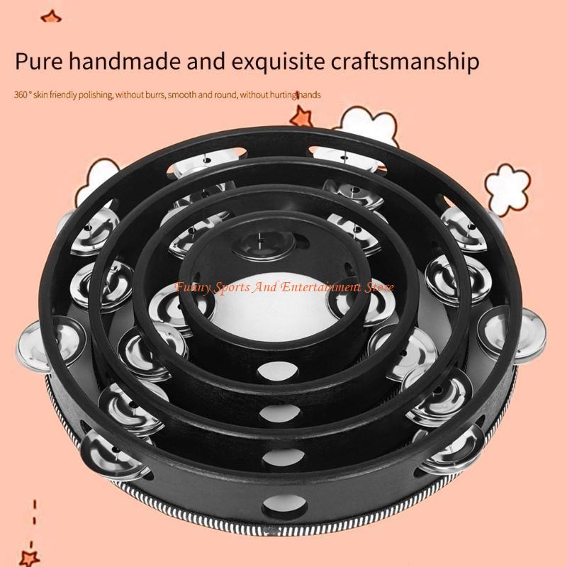 C4DE 4pcs Double Row Bells Tam - Musical Instruments Game のレビューと価格