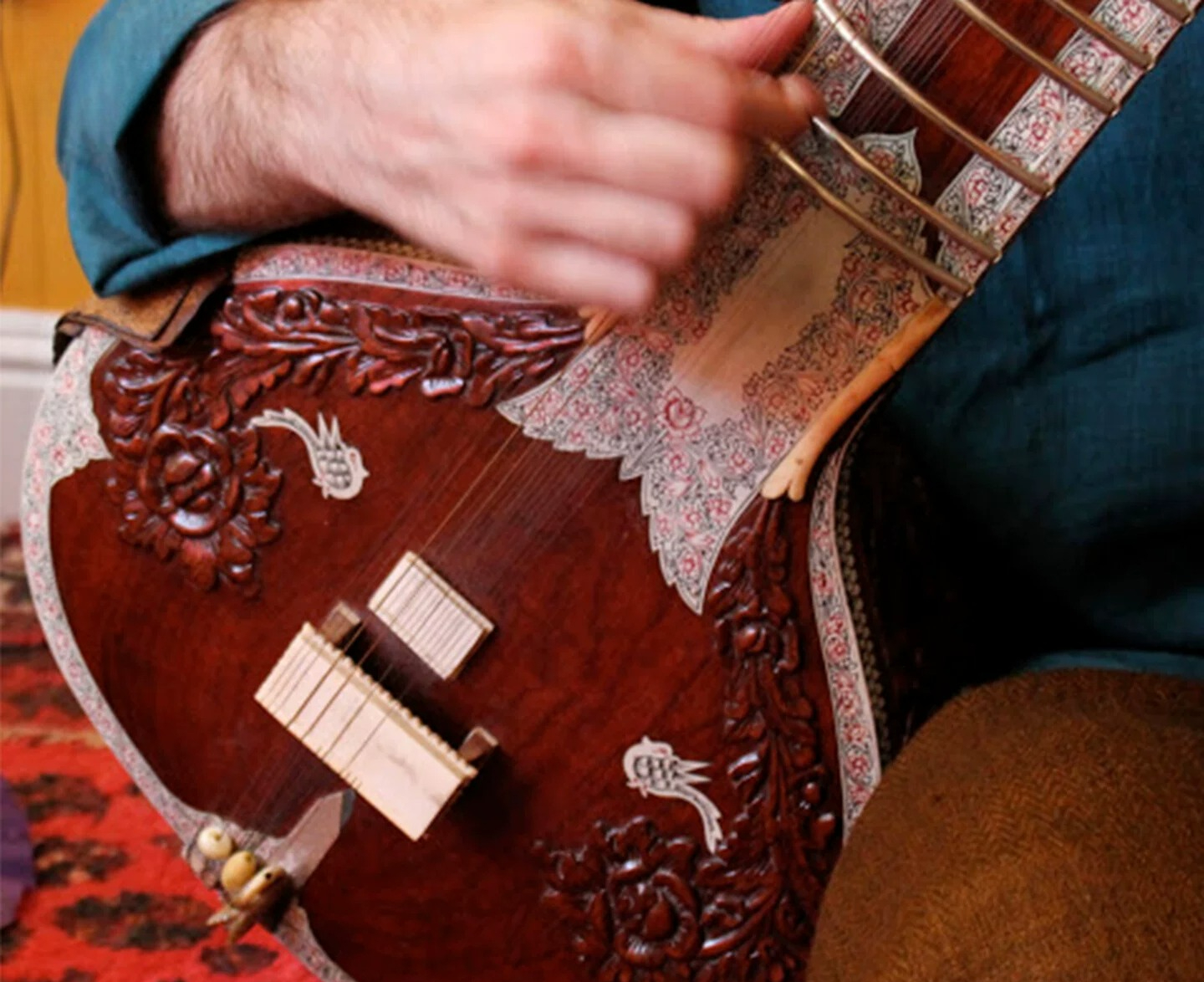 Indian sitar classical hand-ca - Musical Instrument Sitar のレビューと価格