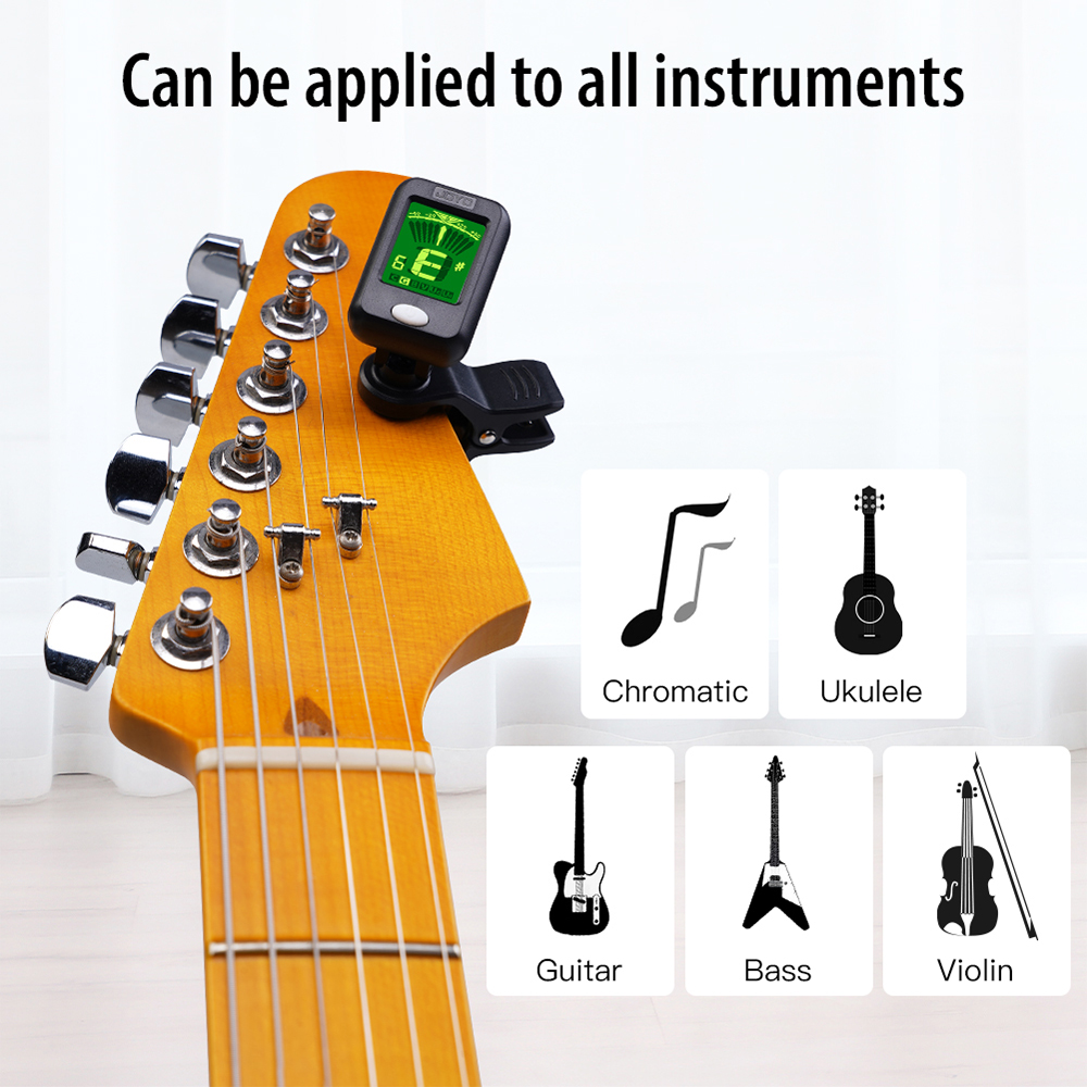 JOYO JT-09 Guitar Tuner Clip-o - Musical Instrument Bass のレビューと価格