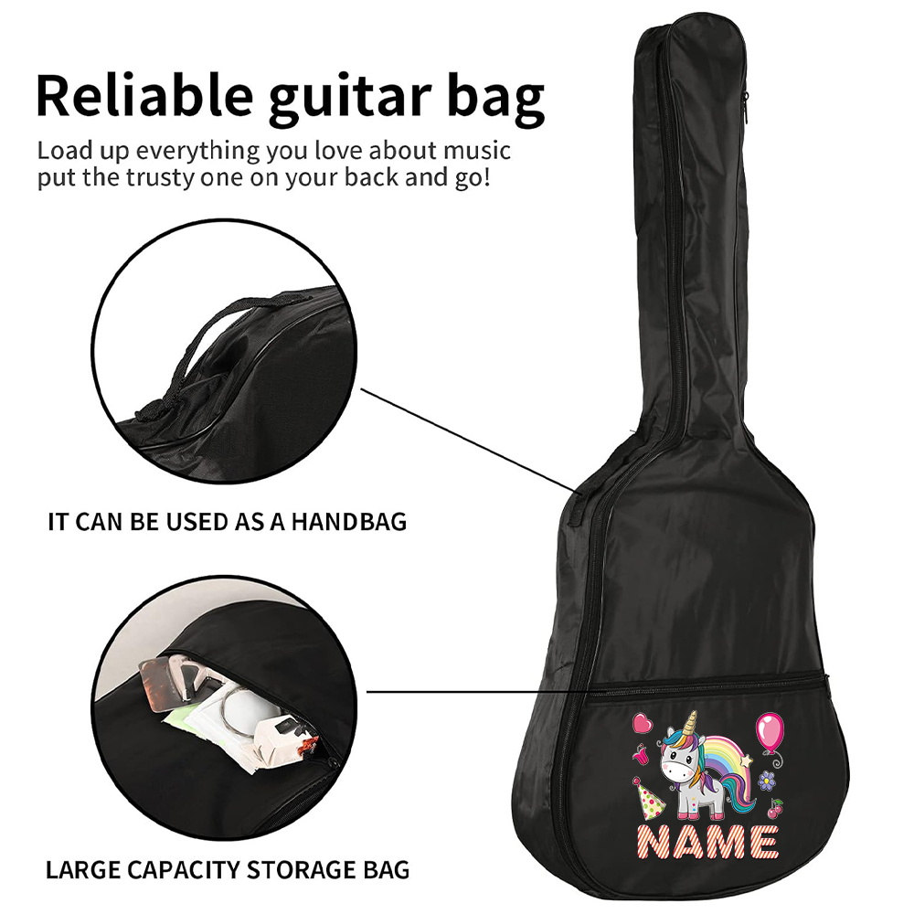 Customized Name Guitar Bag 36- - Musical Instrument And Name のレビューと価格