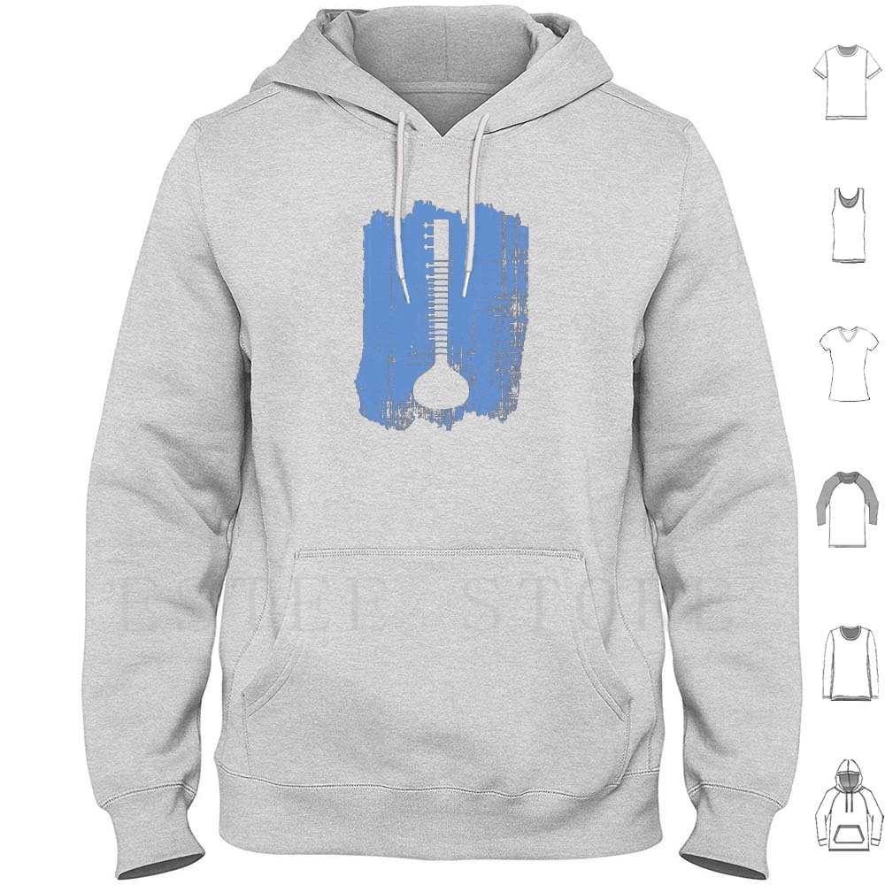 Indian Sitar Hoodies Idea Ukul - Musical Instrument Sitar のレビューと価格