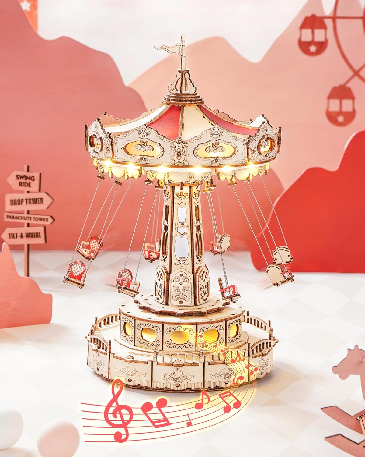 Robotime ROKR Magic Amusement  - Musical Instrument Park のレビューと価格