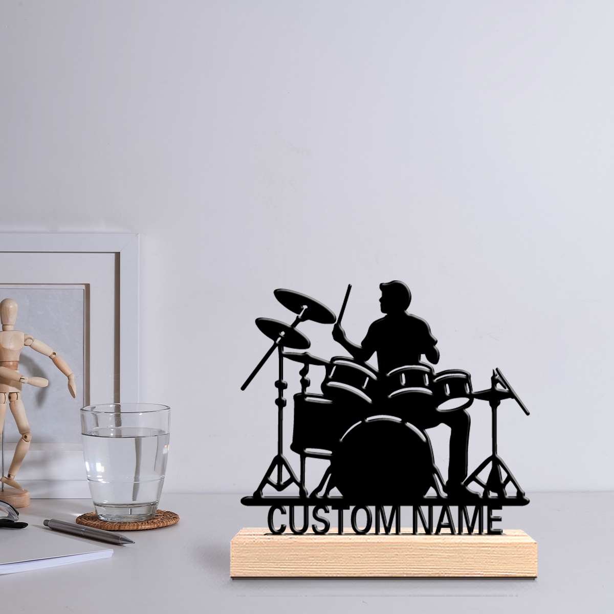 1pc  Custom name Beat A Drum M - Musical Instrument And Name のレビューと価格