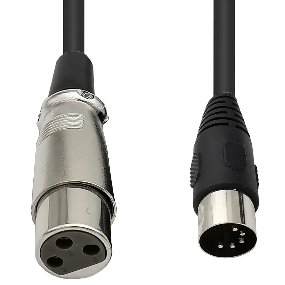 MIDI to XLR Adapter Cable,DIN  - Musical Instrument Videos のレビューと価格