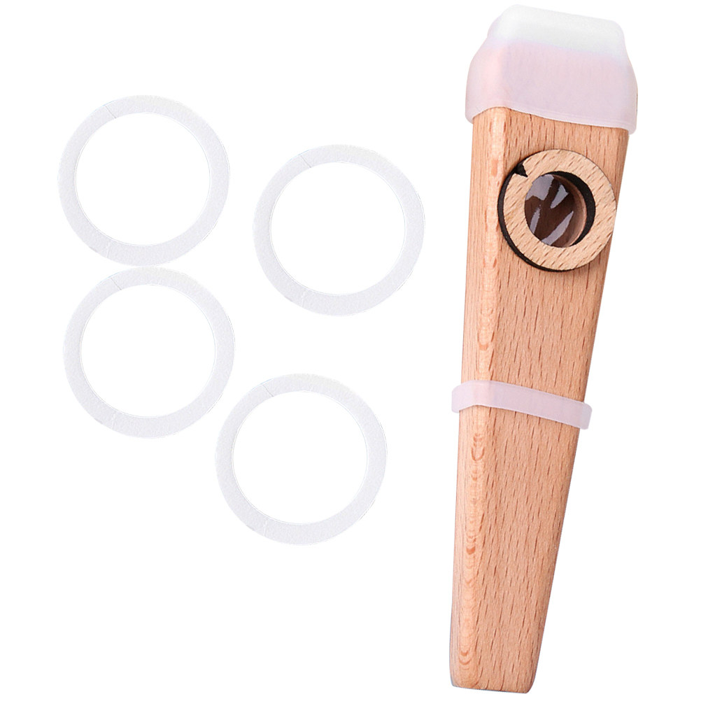 1Set Wooden Kazoo Musical Inst - Musical Instrument Easy To Learn For Adults のレビューと価格