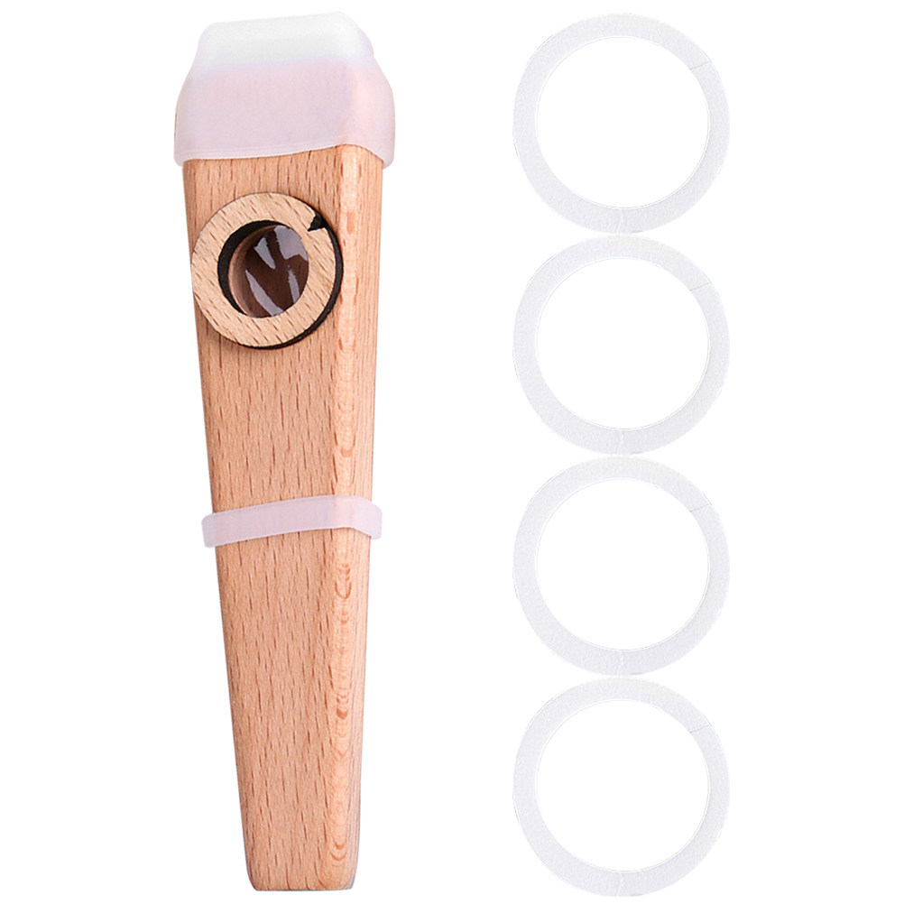 1Set Wooden Kazoo Musical Inst - Musical Instrument Easy To Learn For Adults のレビューと価格
