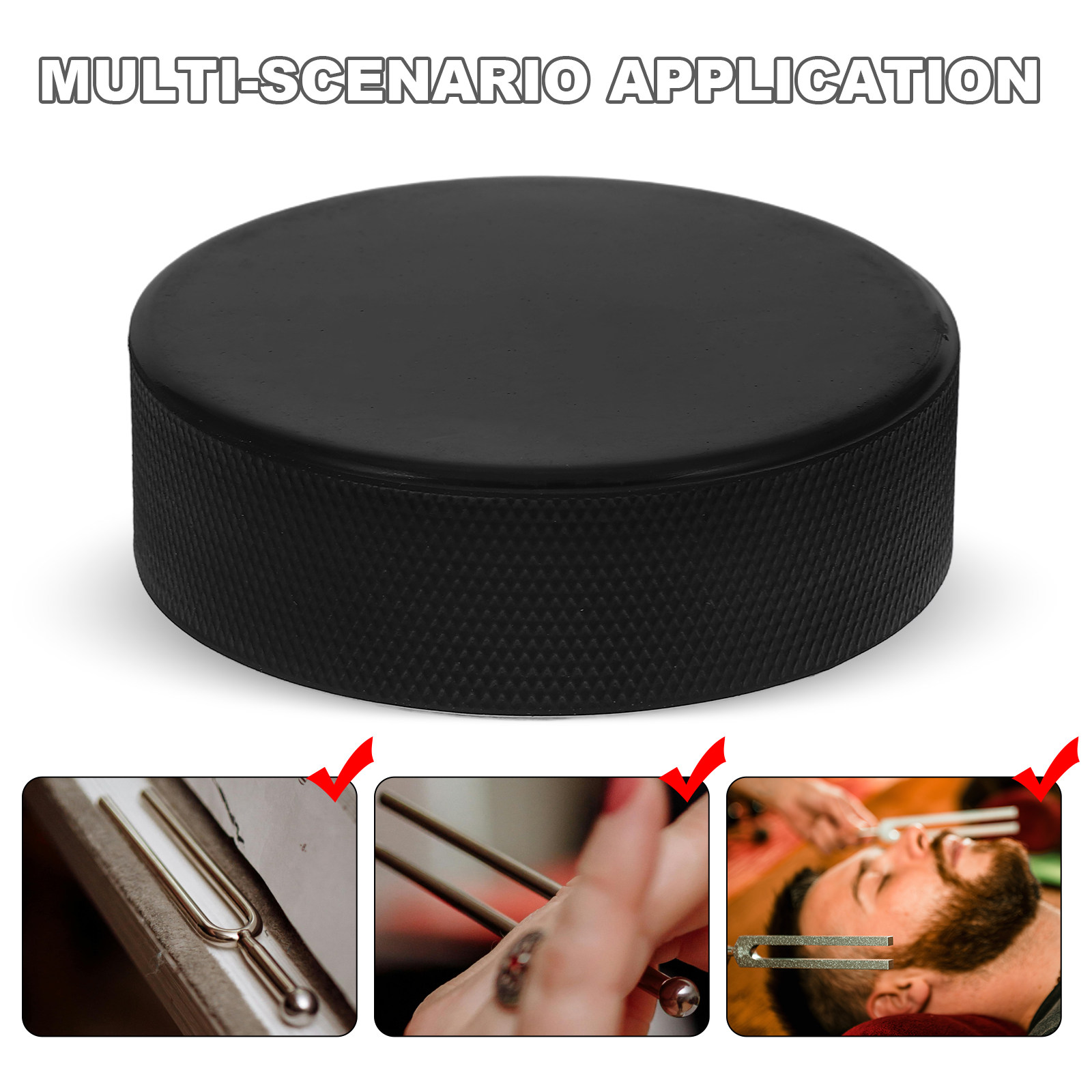 Noise-Free Rubber Tuning Fork  - Musical Instrument Harmony のレビューと価格