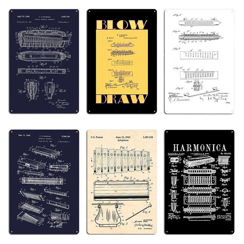 Hohner Harmonica Patent Player - Musical Instrument In Drawing のレビューと価格